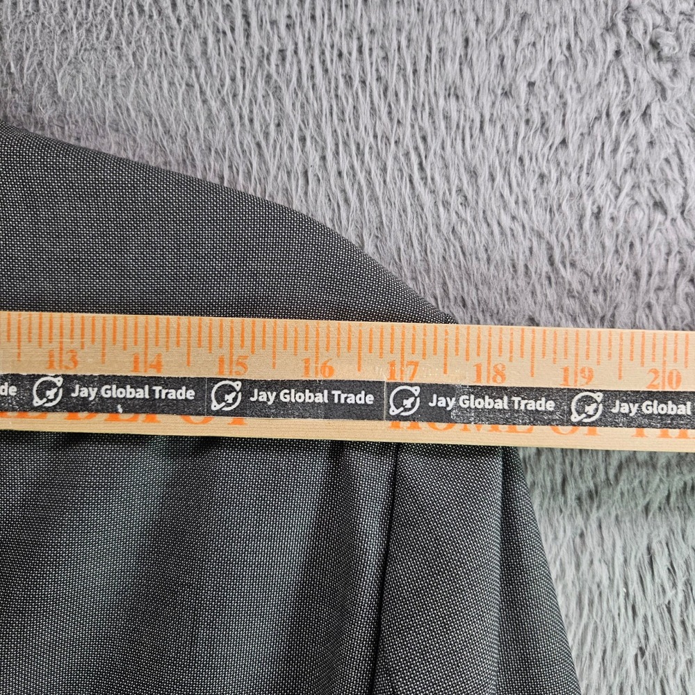 Armani Exchange Mens Grey Two Button Blazer‎ Jacket 36R Slim Fit Sport Coat - Picture 9 of 14